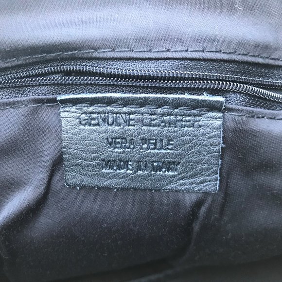 Vera Pelle Women Handbag ShoulderBag Leather Italy - Picture 7 of 8